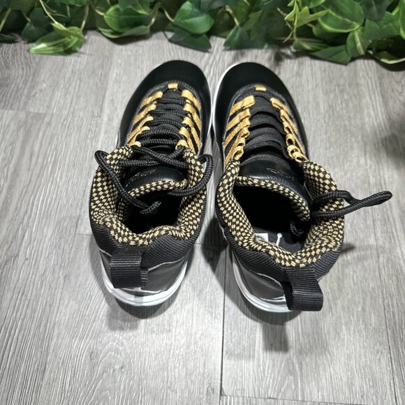 Air Jordan 10 X TD Low “Gold” Football Cleats CQ2072-007 Size 7 main image 4